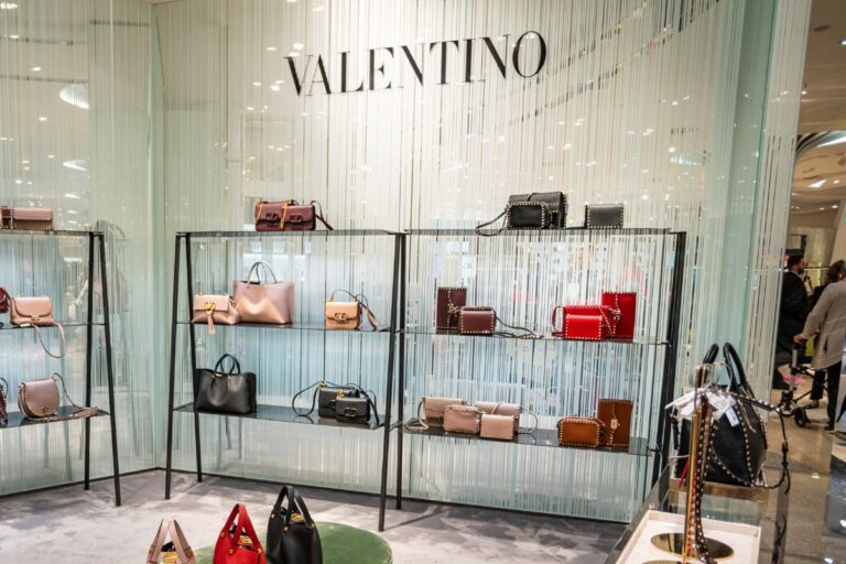 A Valentino store