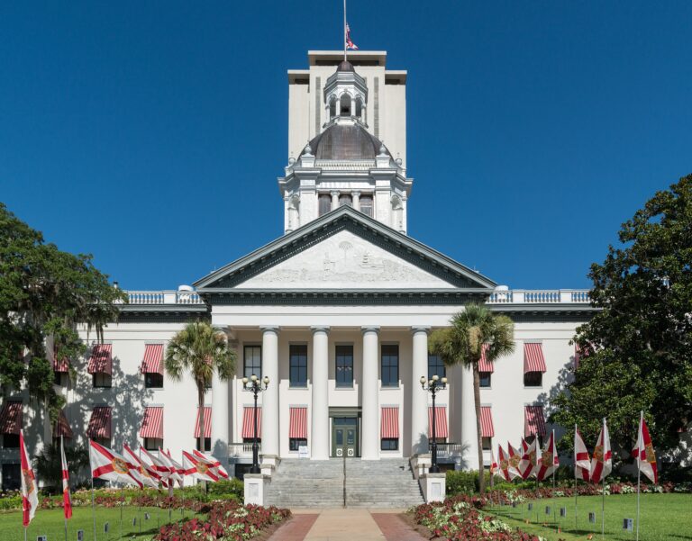 Florida's historic Old Capitol building in Tallahassee