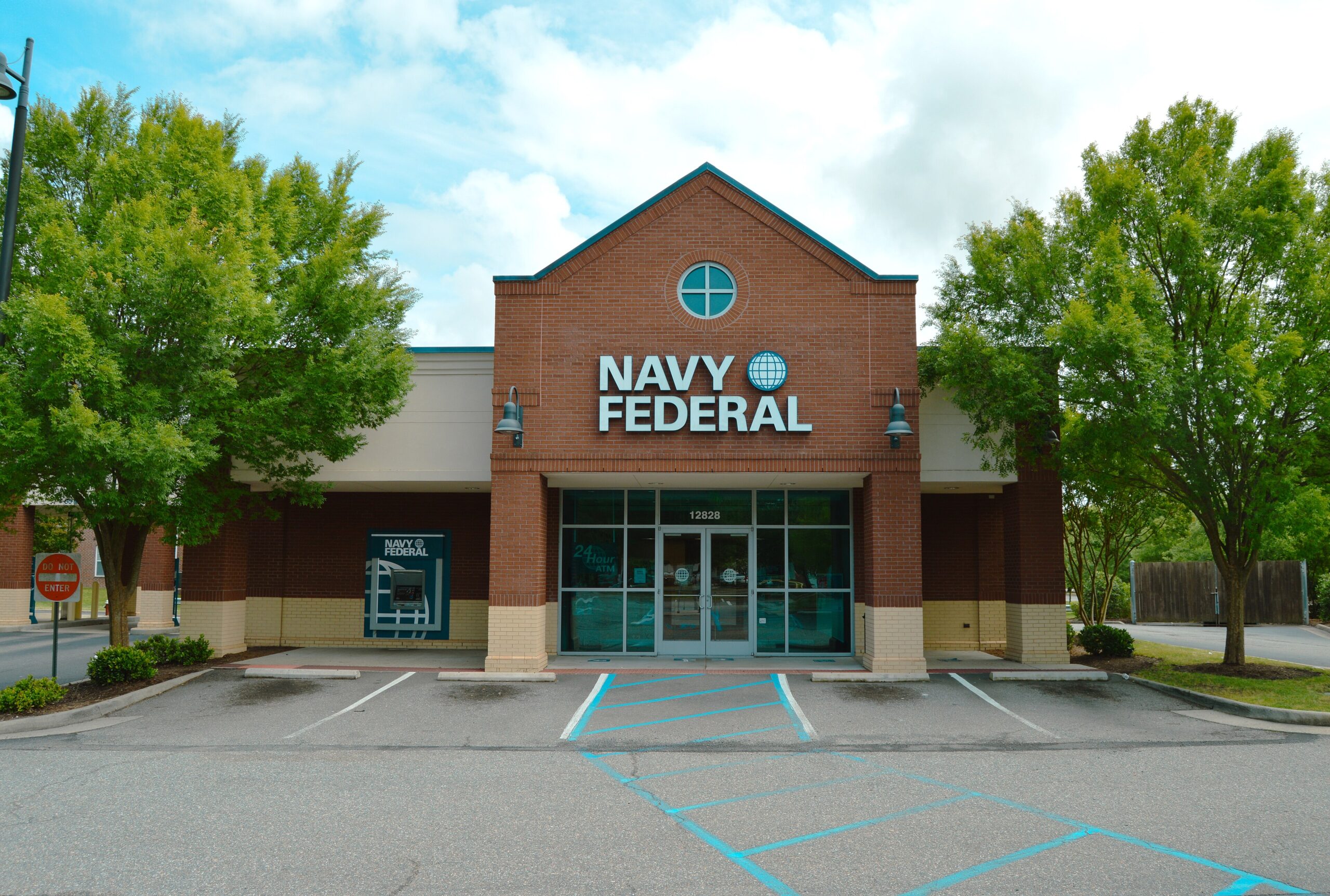 A Navy Federal Credit Union branch in Newport News, Virginia