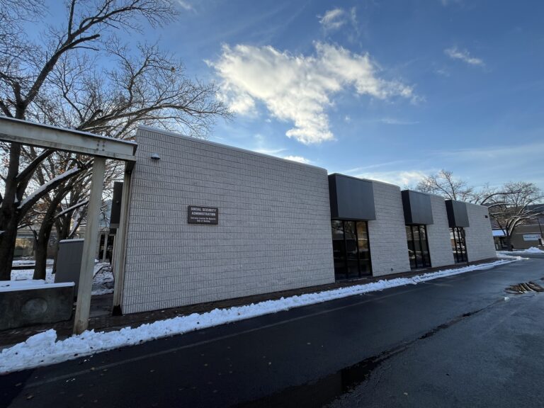 A Social Security Administration field office building in Corning, New York